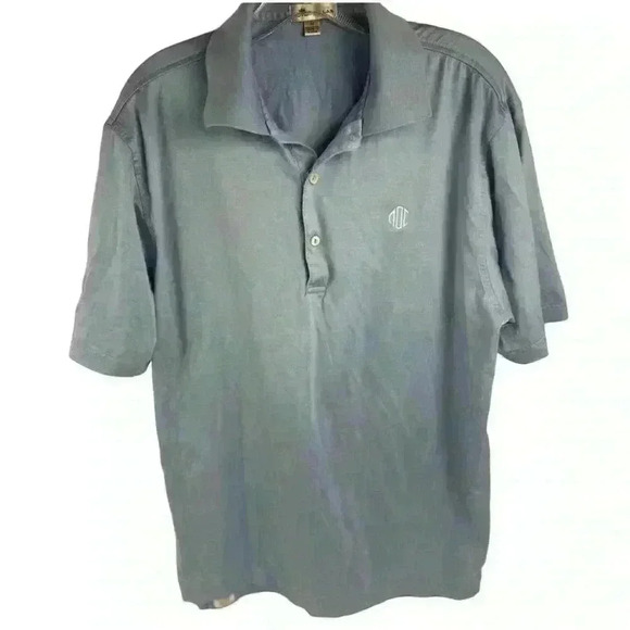 Peter Millar Other - Peter Millar Men's Blue Polo Shirt Size M Short Sleeve Classic Collar Golf‎